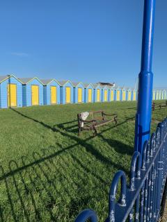 Beach huts at Felpham